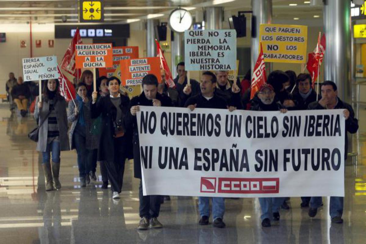 Huelga en Iberia